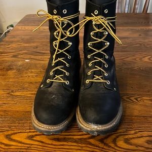 Carolina logger boots steel toe